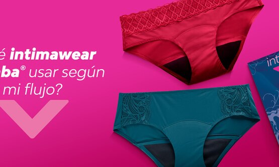 ¿Qué intimawear de Saba® usar según mi tipo de flujo y estilo de vida?