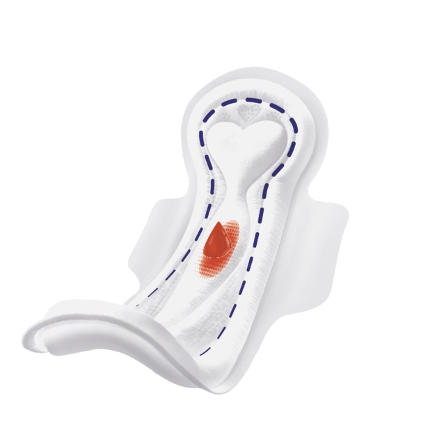 Comfort And Security Maxi Regular Towel With Wings Svita