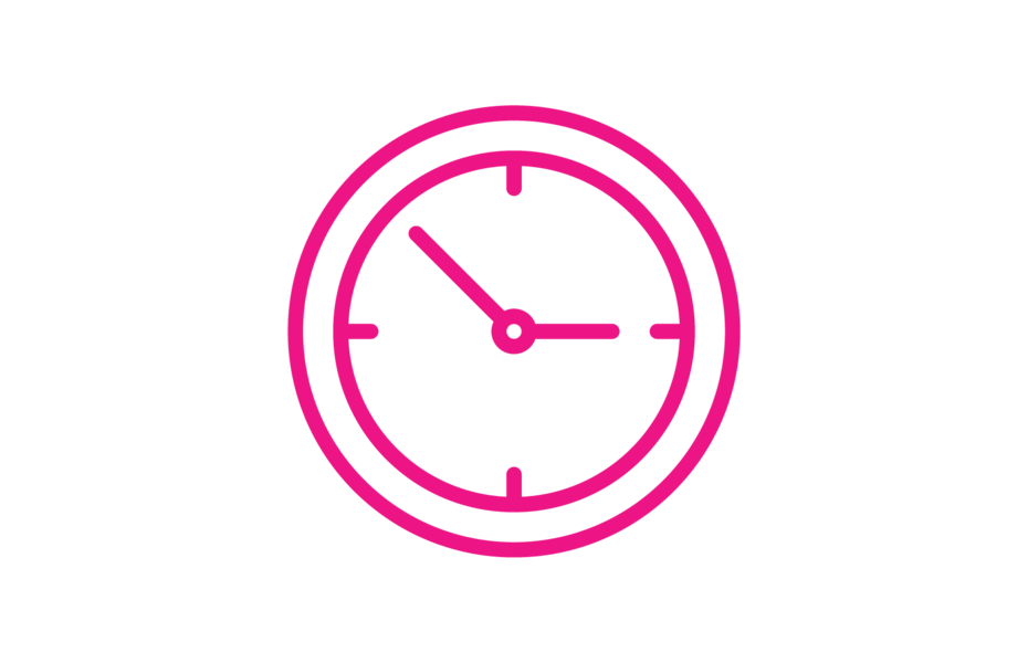 ícono de un reloj