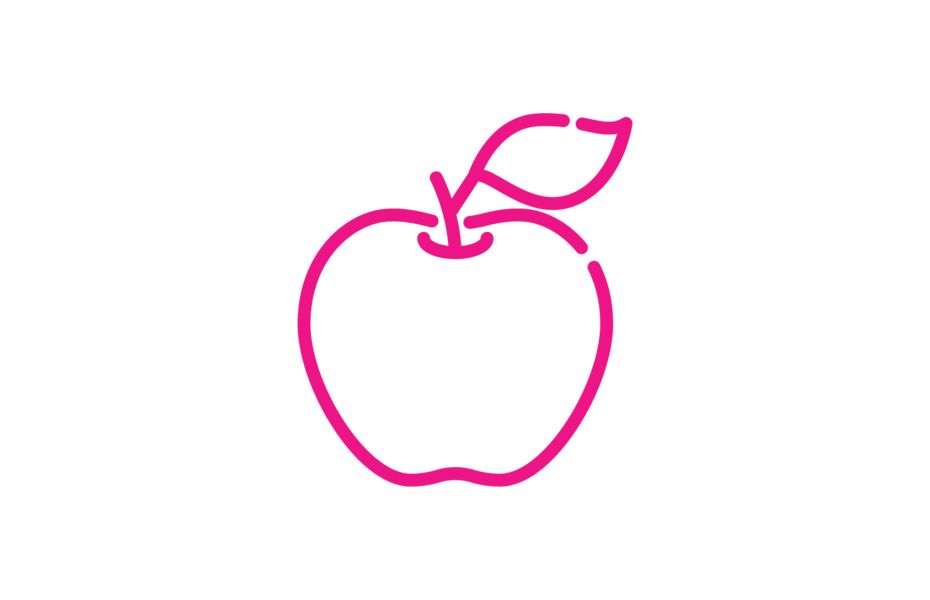 ícono de manzana