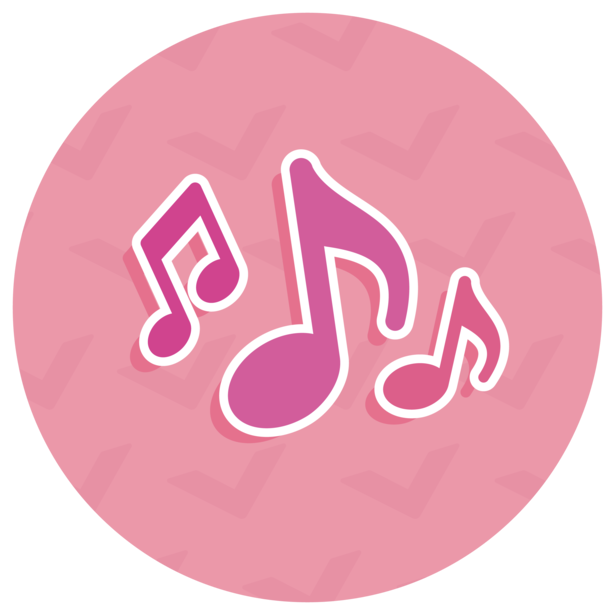3 musical notes