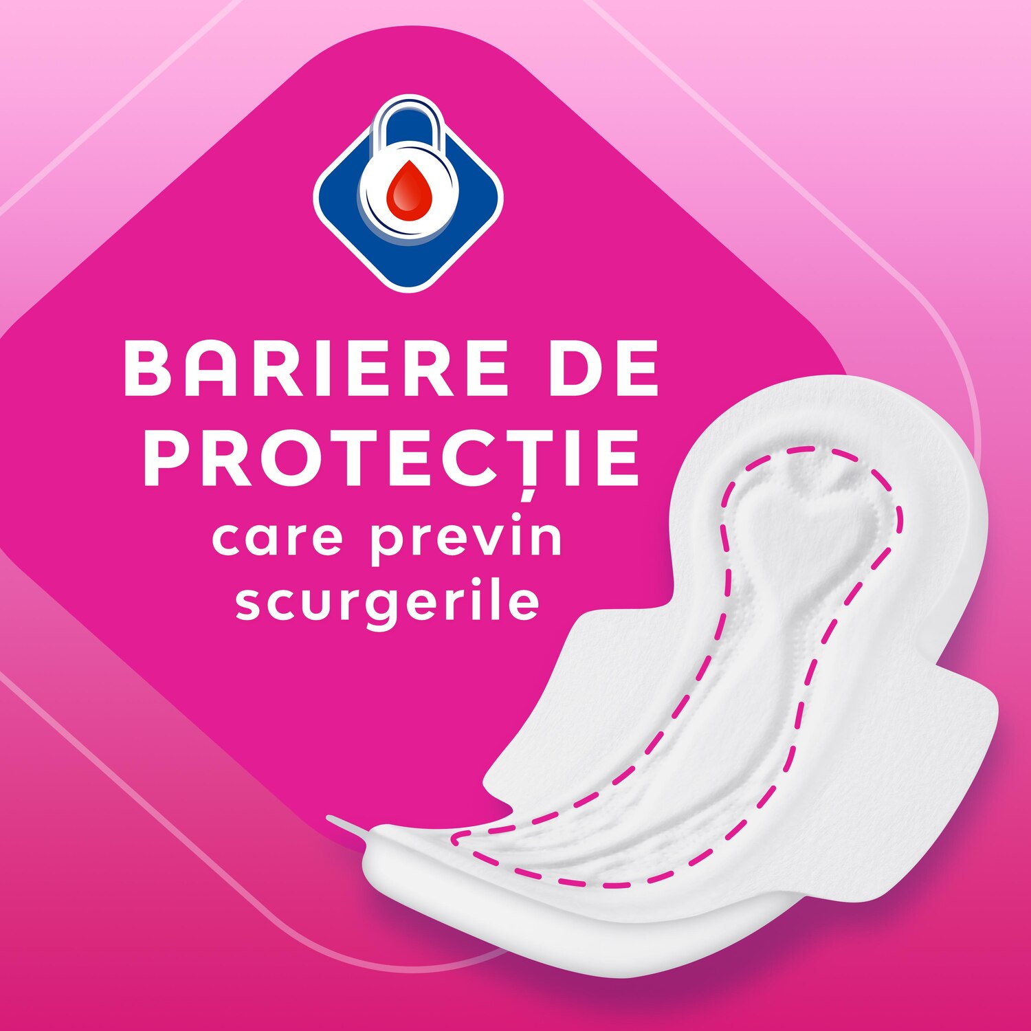 Pink Elephant Libresse Comfort Security Maxi Wing Product Design