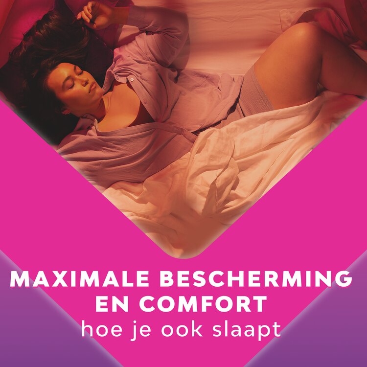 Pink Elephant Libresse Nana Comfort Security Maxi Night Wings Emotional Benefit Nl