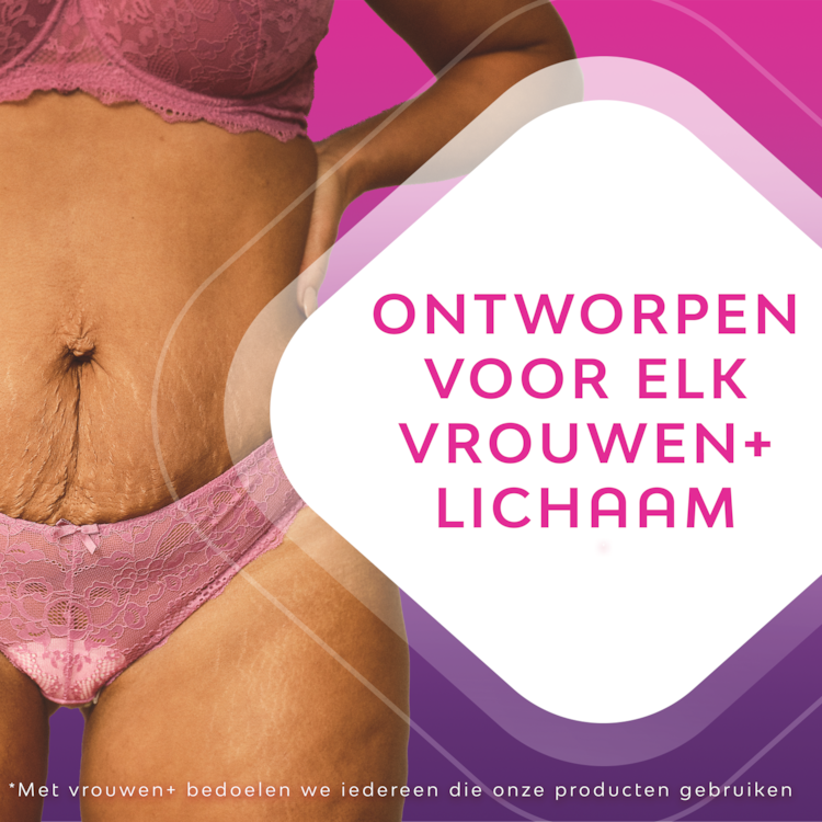Pink Elephant Libresse Nana Comfort Security Maxi Night Wings Diversity Nl