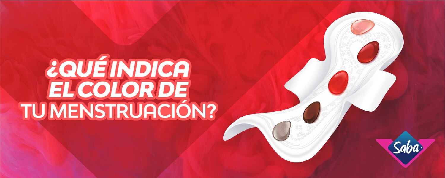 ¿Qué indican los colores en la menstruación?
