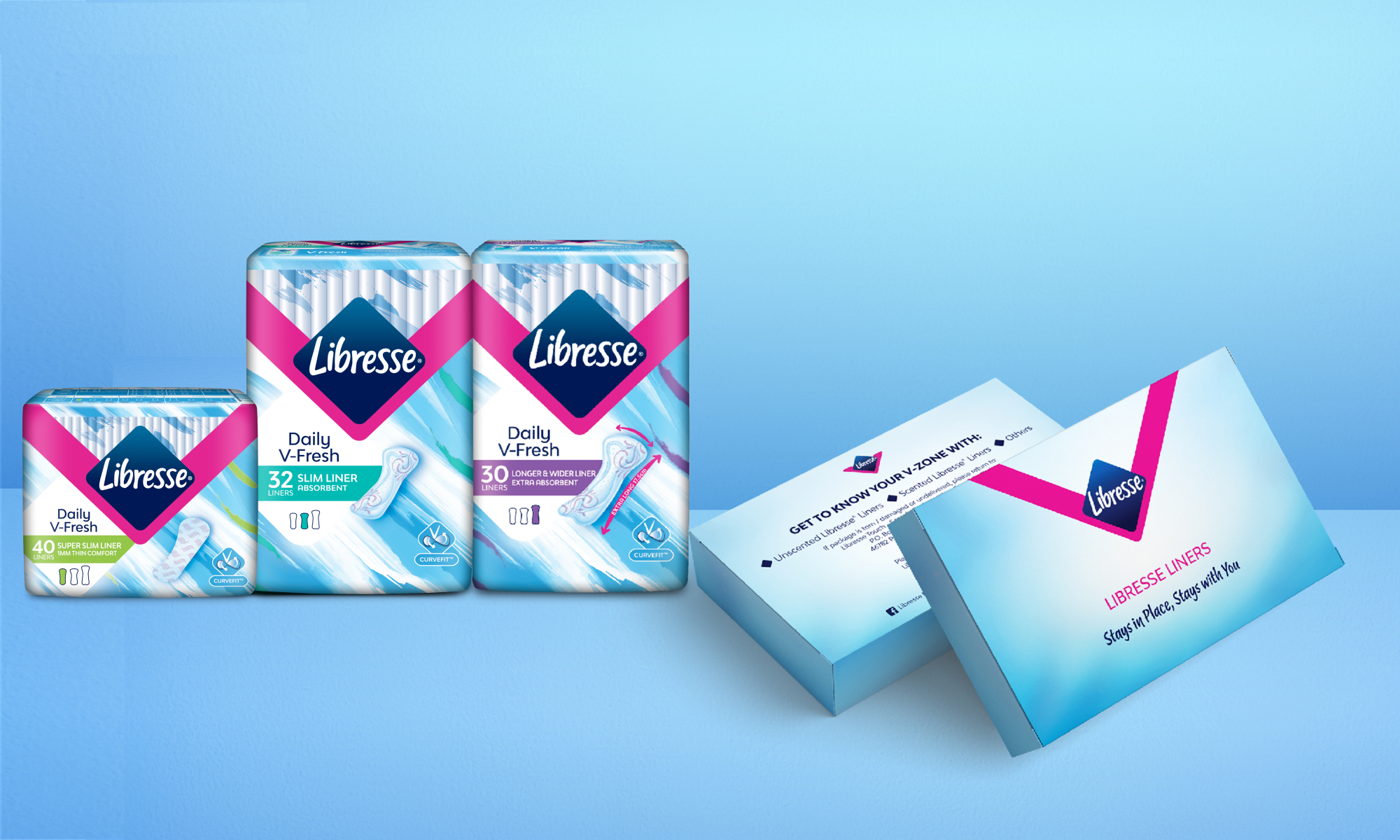 LIBRESSE® KNOW YOUR V TRIAL PACK (LINERS)