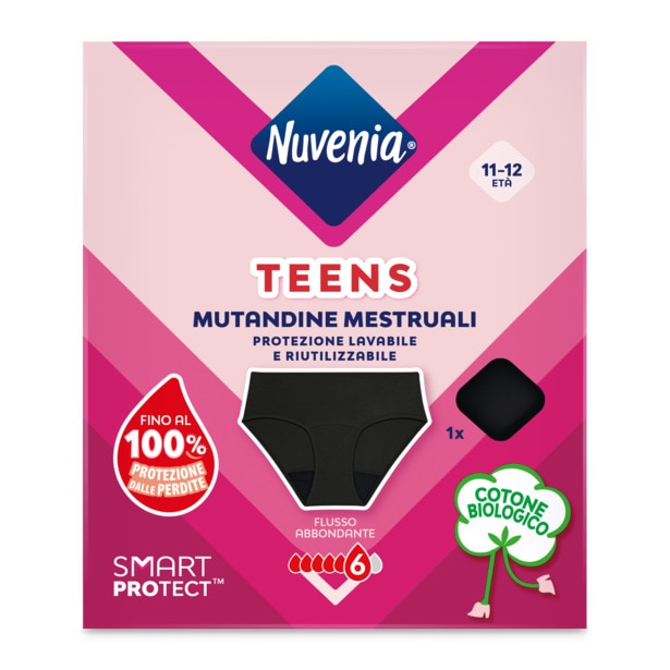 Nuvenia Wau Teens 12y X1 Hipster Heavy Black