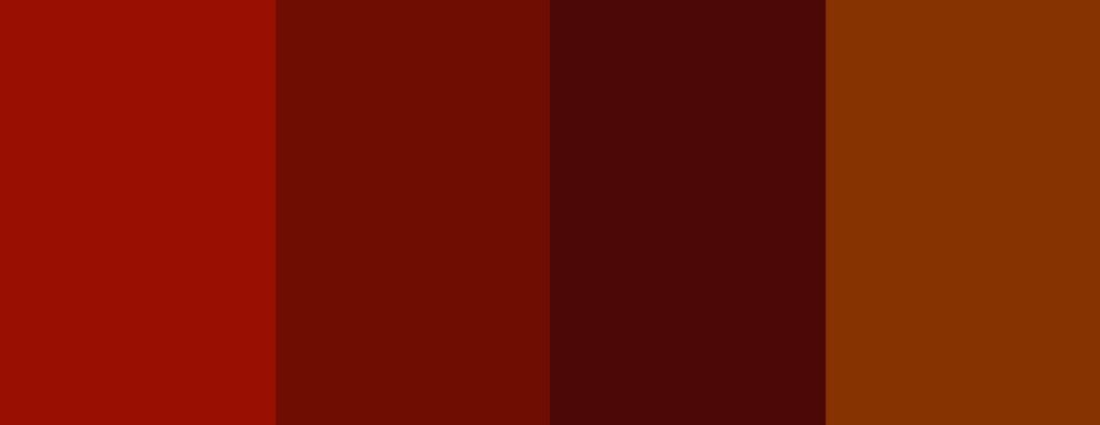 Spotting colour, from bright red to rust brown discharge
