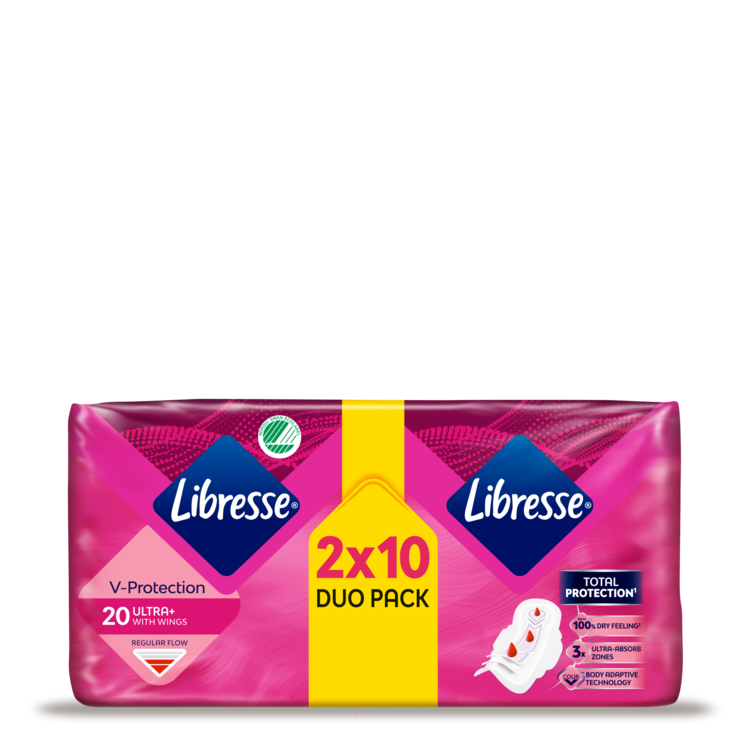 Libresse V Protection Ultra With Wings Duo Pack X20 Ultra Pads East Za Landscape