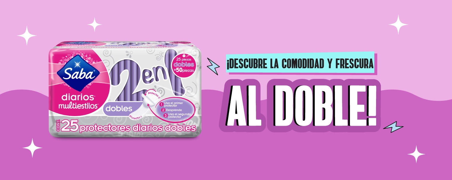 Descubre la comodidad al doble. Saba Multiestilos dobles