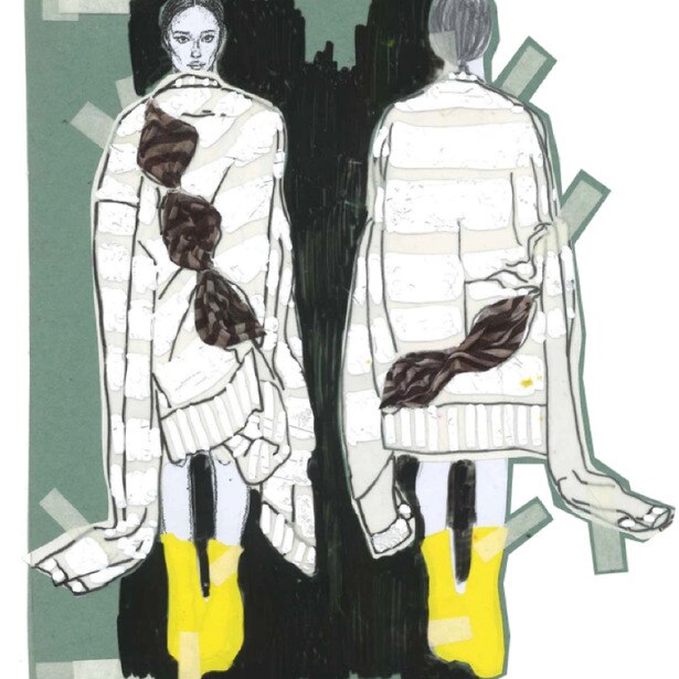Kian Richards “Designer Vagina” vázlata