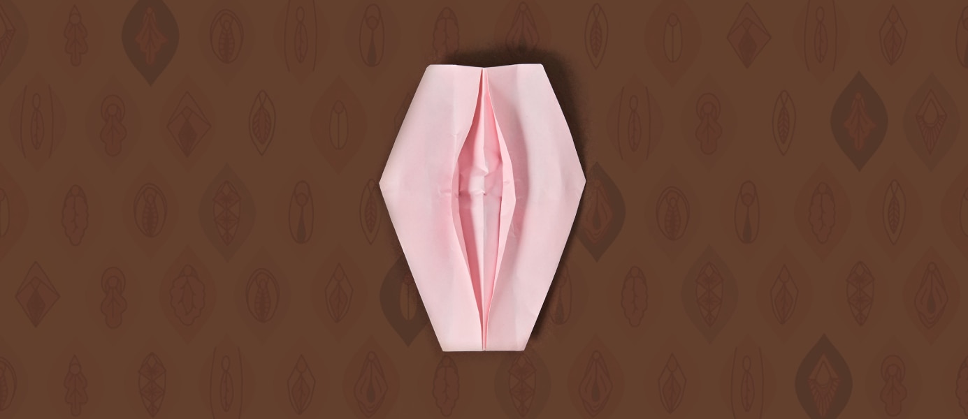 Fold Your Own Origami Vulva Bodyform image