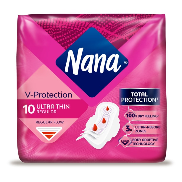 Nana Freshnessprotection Normal Wings Pack X10 Ultra Pads Me English Scamb
