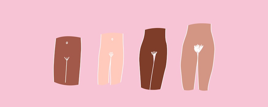 860x516 Growth Of Pubic Hair Rose Pink Background