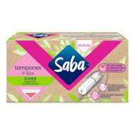 Saba Tampones V Eco Super Pack Tampons