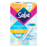 Saba Tampones V Largo Regular Pack Tampons