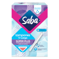 Saba Tampones V Largo Super Plus Pack Tampons