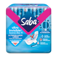 Saba Ultra Invisible Buenos Dias Larga Pack Toallas