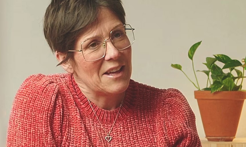 En bild på Libresse barnmorska Amelie Jensnäs Joäng