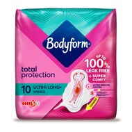 Bodyform V-Protection & Freshness Cour-V Ultra Long Towels Wings