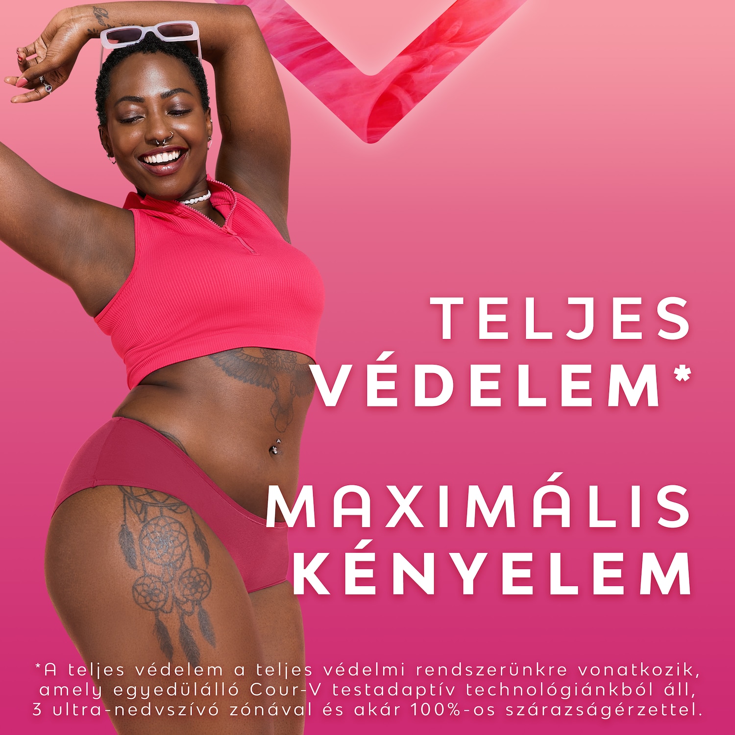 Hu Pink Elephant Libresse V Protect X14