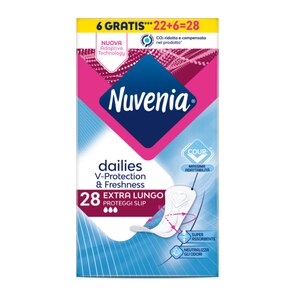 Nuvenia Dailies Fresh Extra Long Pack X28 Liners