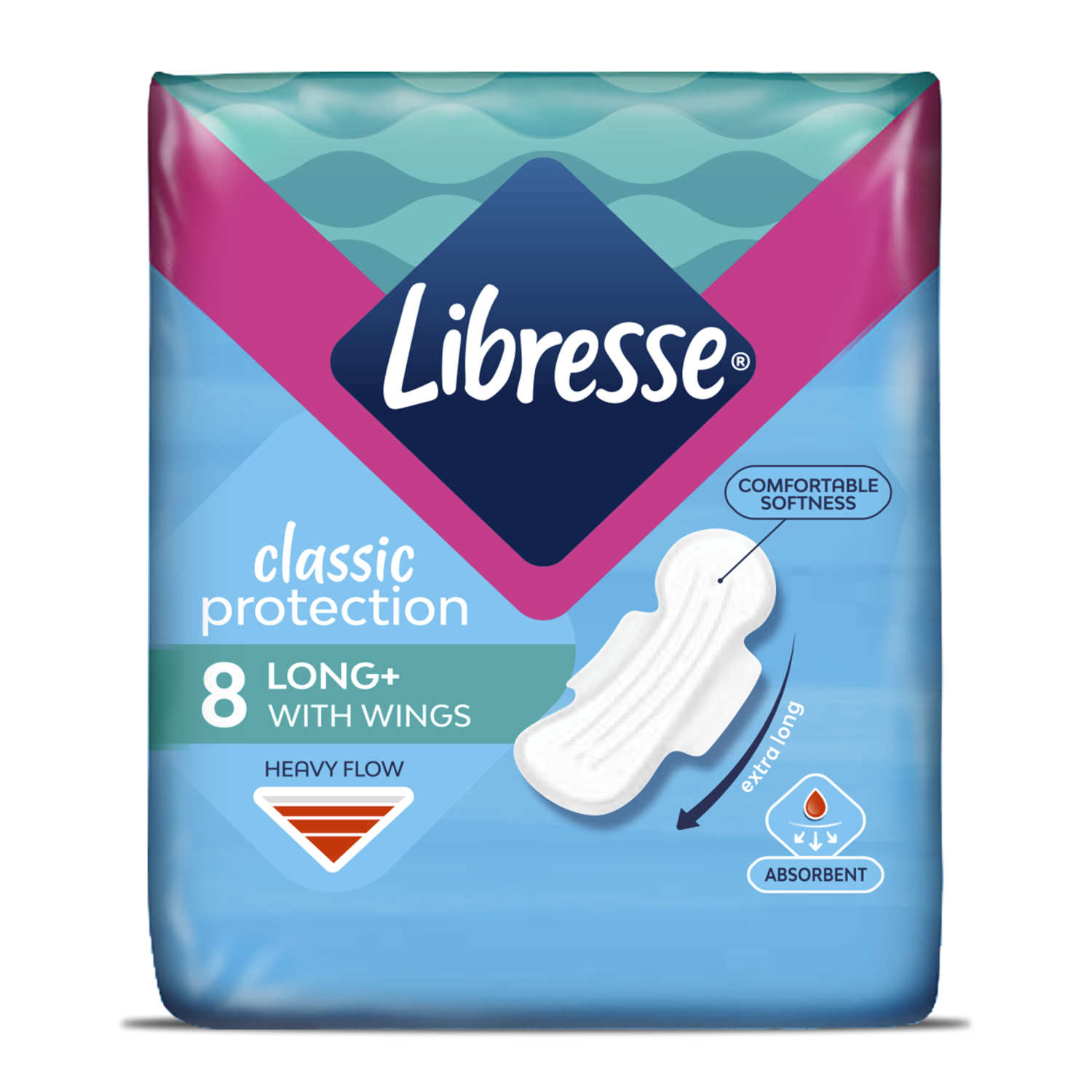 Absorbante Cu Aripioare Libresse Classic Long Libresse