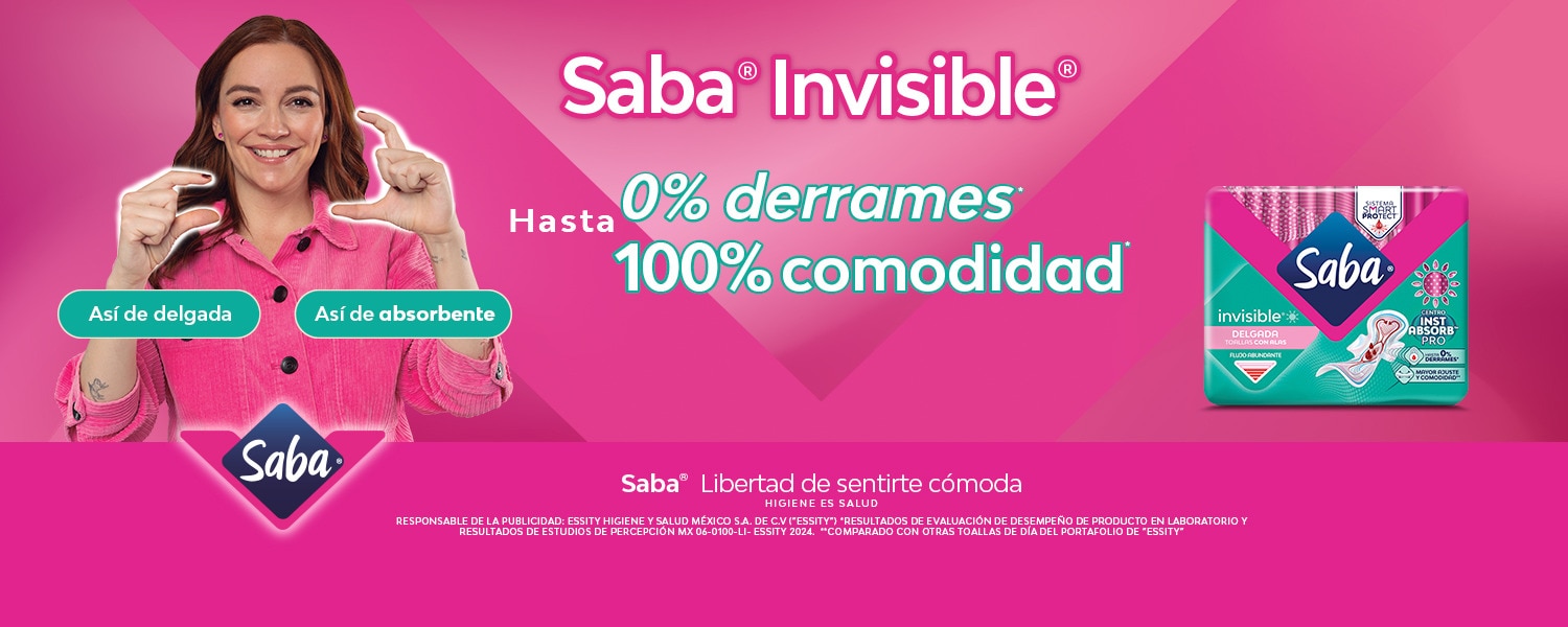 Toallas delgadas para flujo abundante.