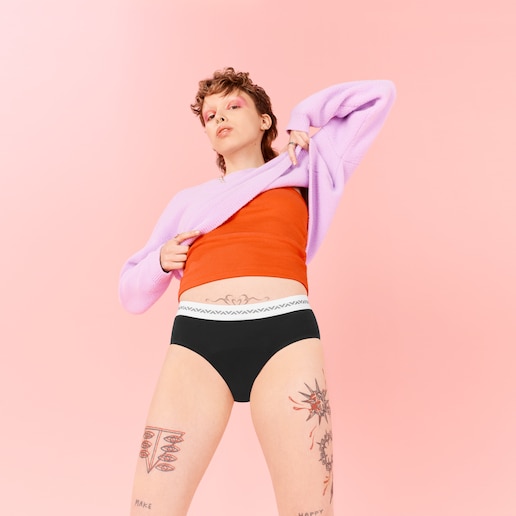 Essentials Fashionwaistband Heavy Black Pink Meshi