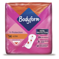 Bodyform Freshness & Protection Normal Ultra+ Towels