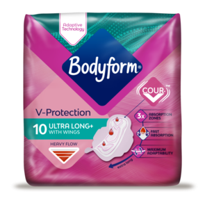 V-Protection & Freshness Cour-V Ultra Long Towels Wings Product Image