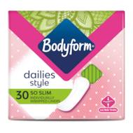 Pack of Bodyform Dailies Style So Slim Liners