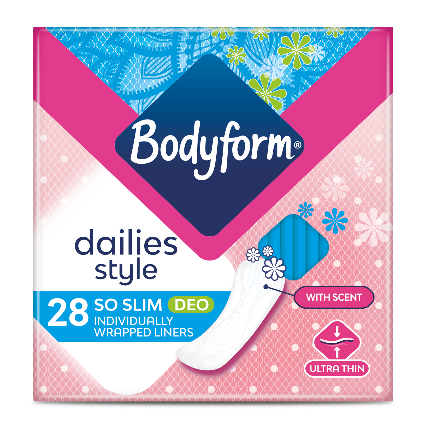 Dailies So Slim Scented Panty Liners
