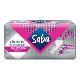 Saba® Protectores diarios Multiforma
