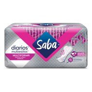 Saba Diarios Multiestilos Multiforma Pack Protectores Diarios