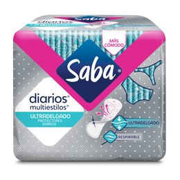 Saba® Protectores diarios Ultradelgados