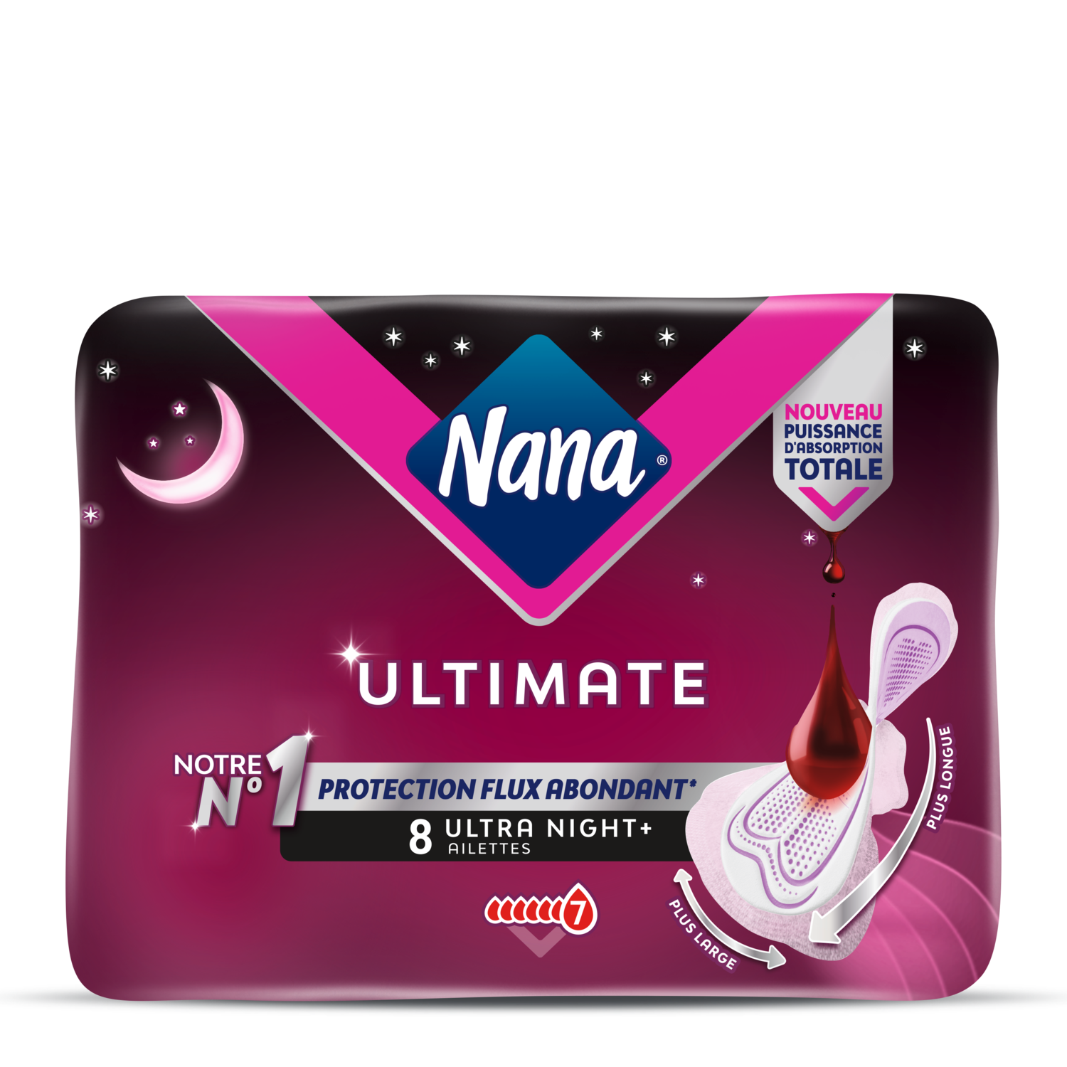Nana Ultimate Flux Abondant Ultra Nuit +