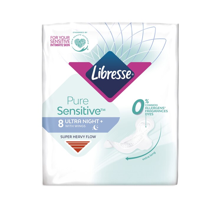 PureSensitive™ Ultra Night ulošci