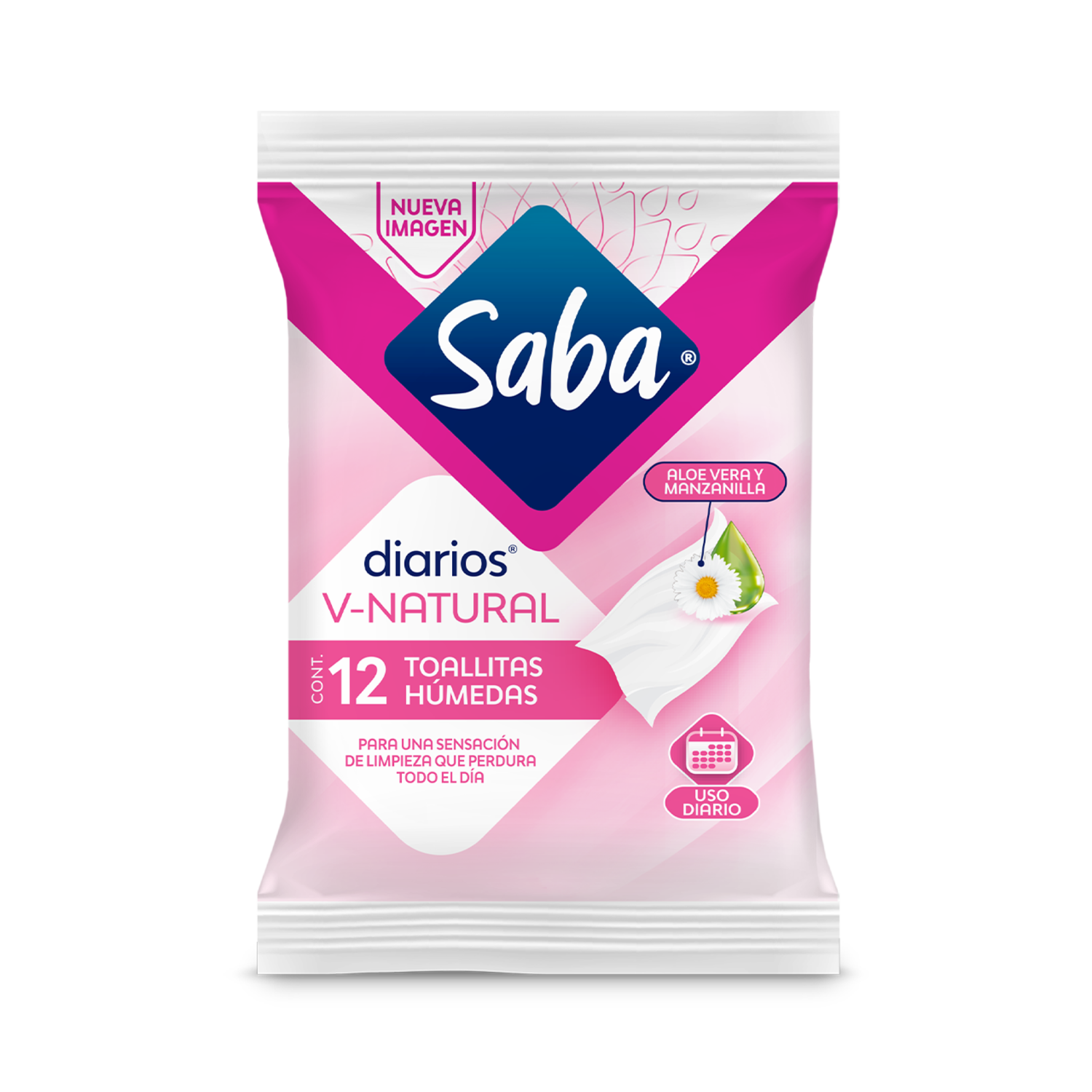 Saba® V-Natural Toallitas Húmedas V-Natural