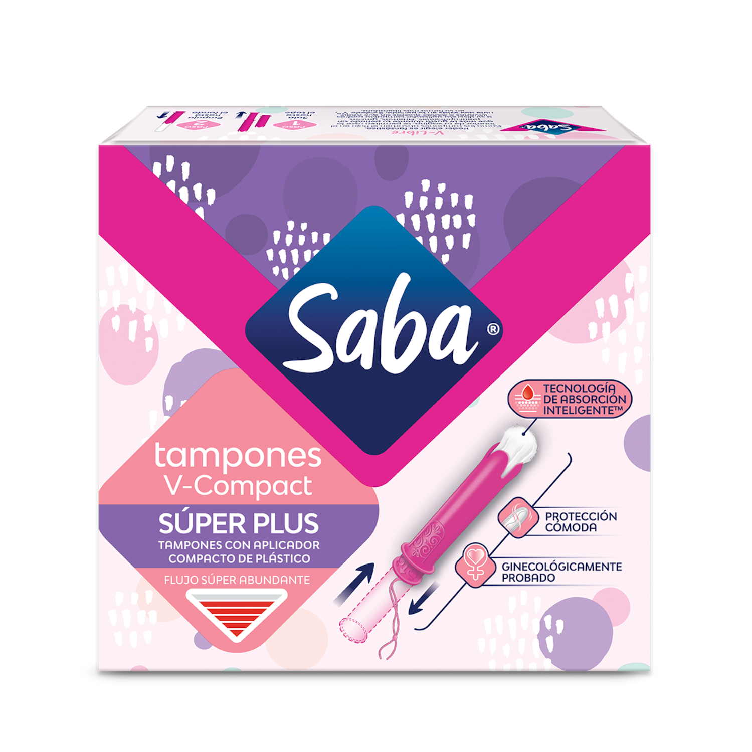 Saba® Tampones Compactos Tampones Compactos Súper Plus