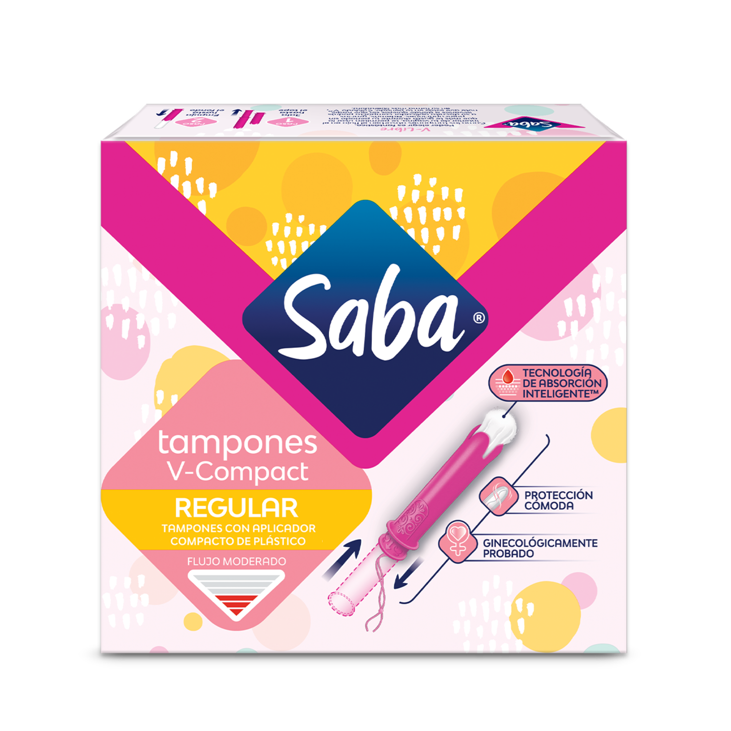 Saba® Tampones Compactos Tampones Compactos Regular