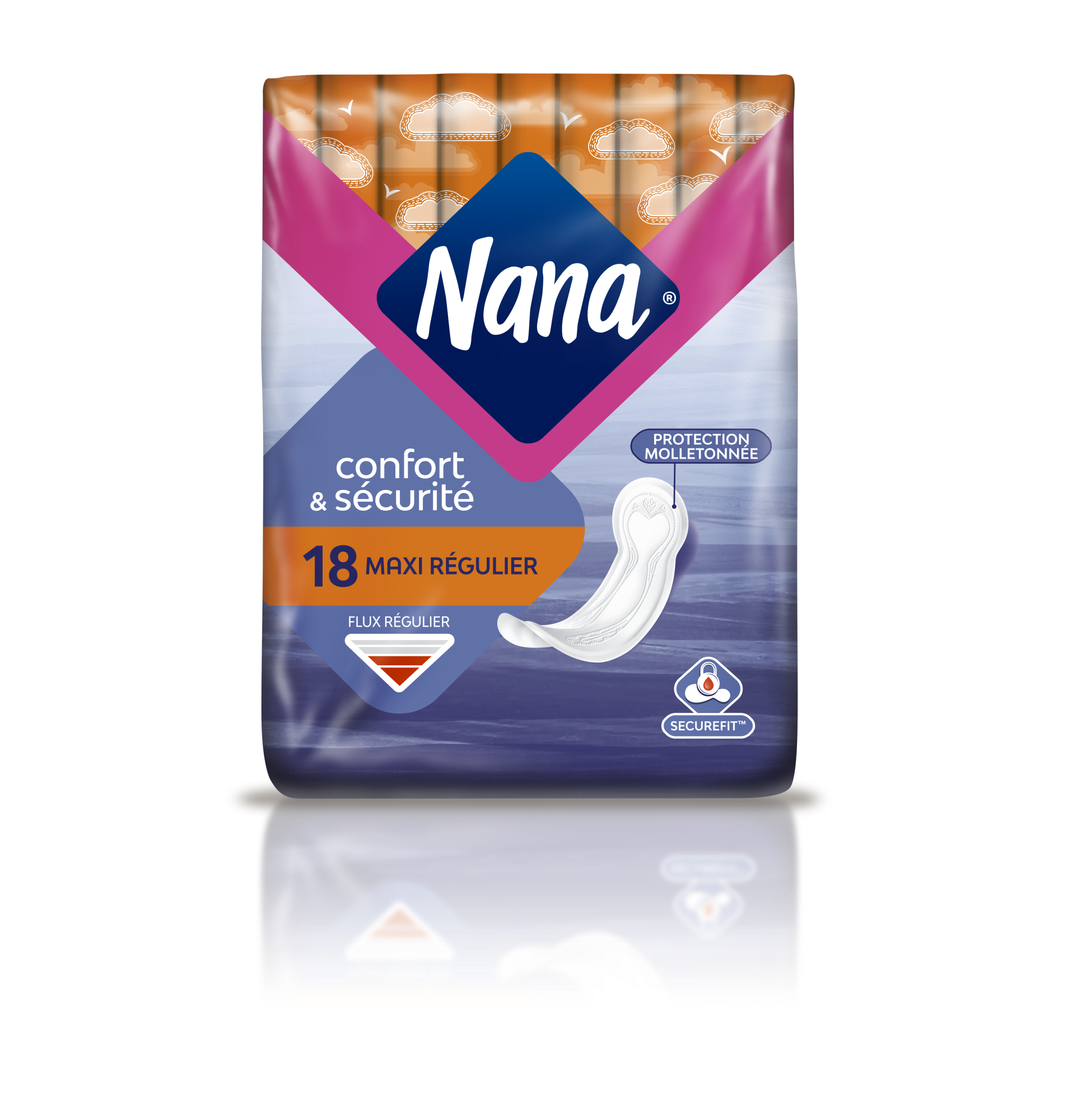 Serviettes Maxi Régulier