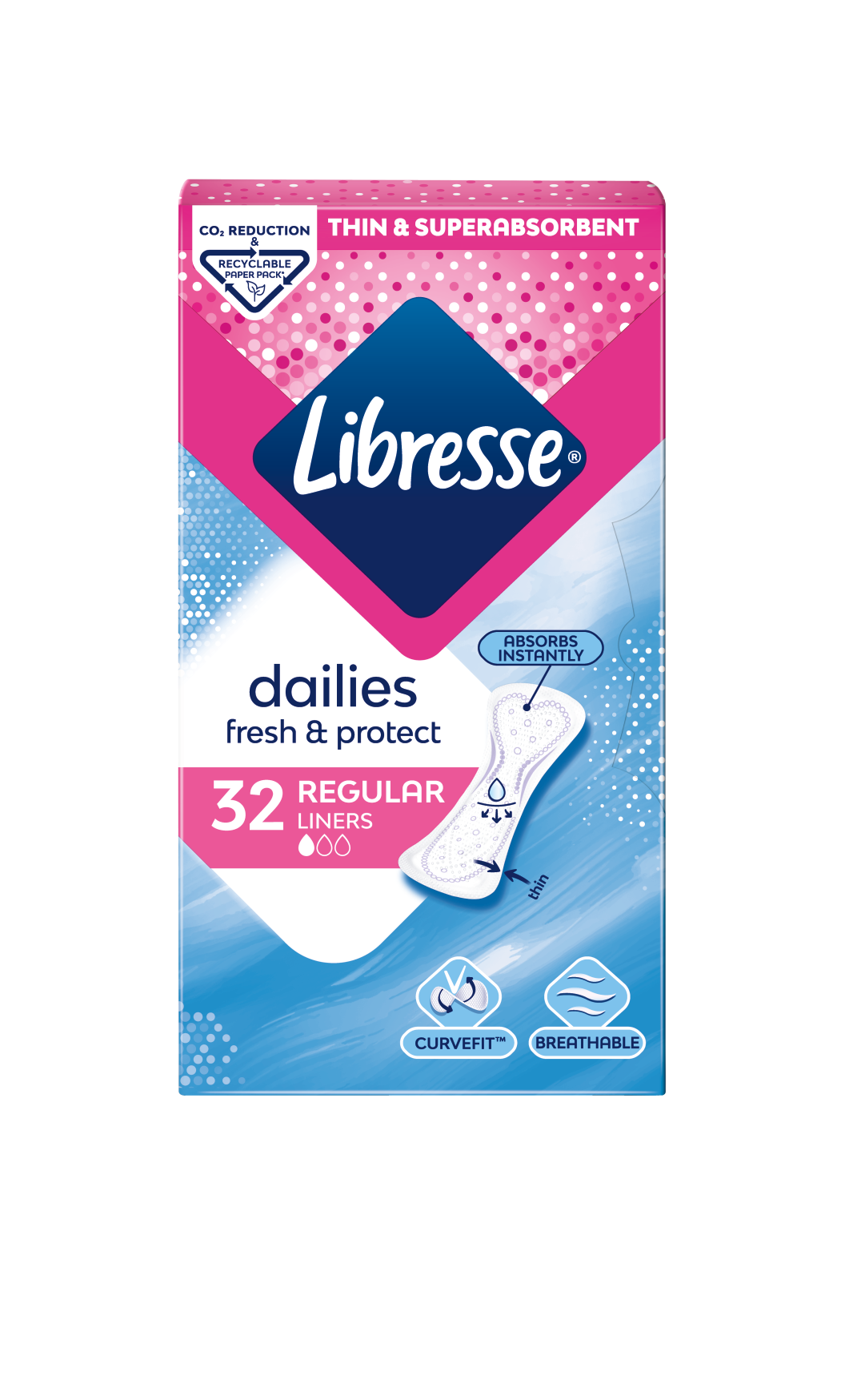 Libresse regular inlegkruisjes