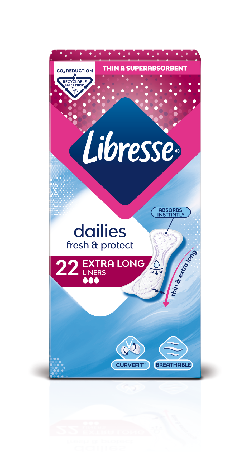 Libresse extra long inlegkruisjes