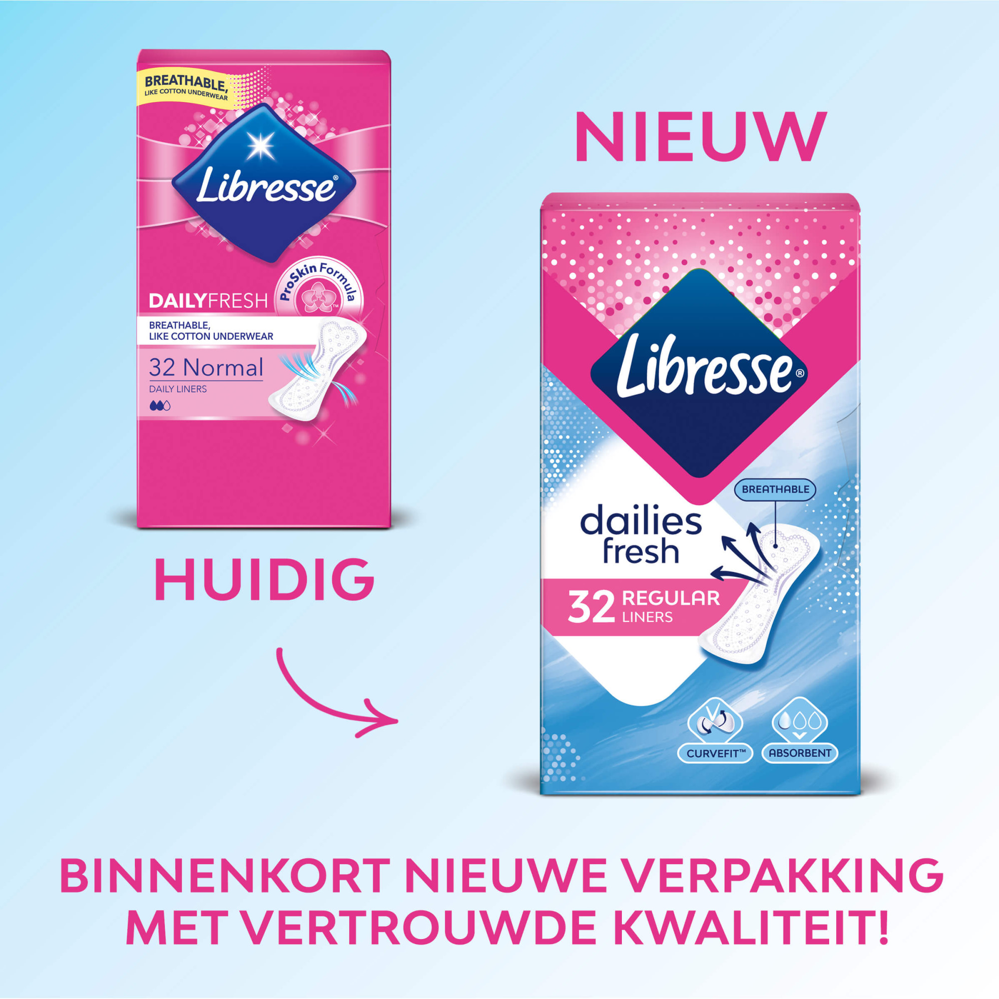 Libresse regular inlegkruisjes