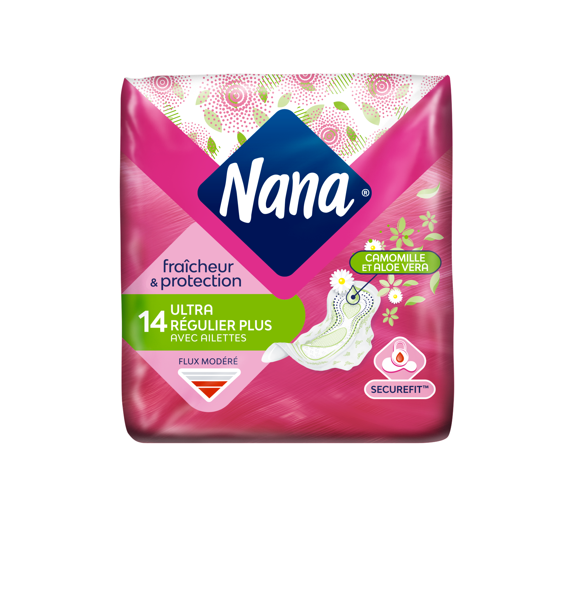 Serviette Ultra Régulier Plus Natural Care